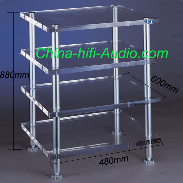 E&T 11-T660-Y Hi-end Equipments hifi audio rack Acrylic(PMMA) cabinet